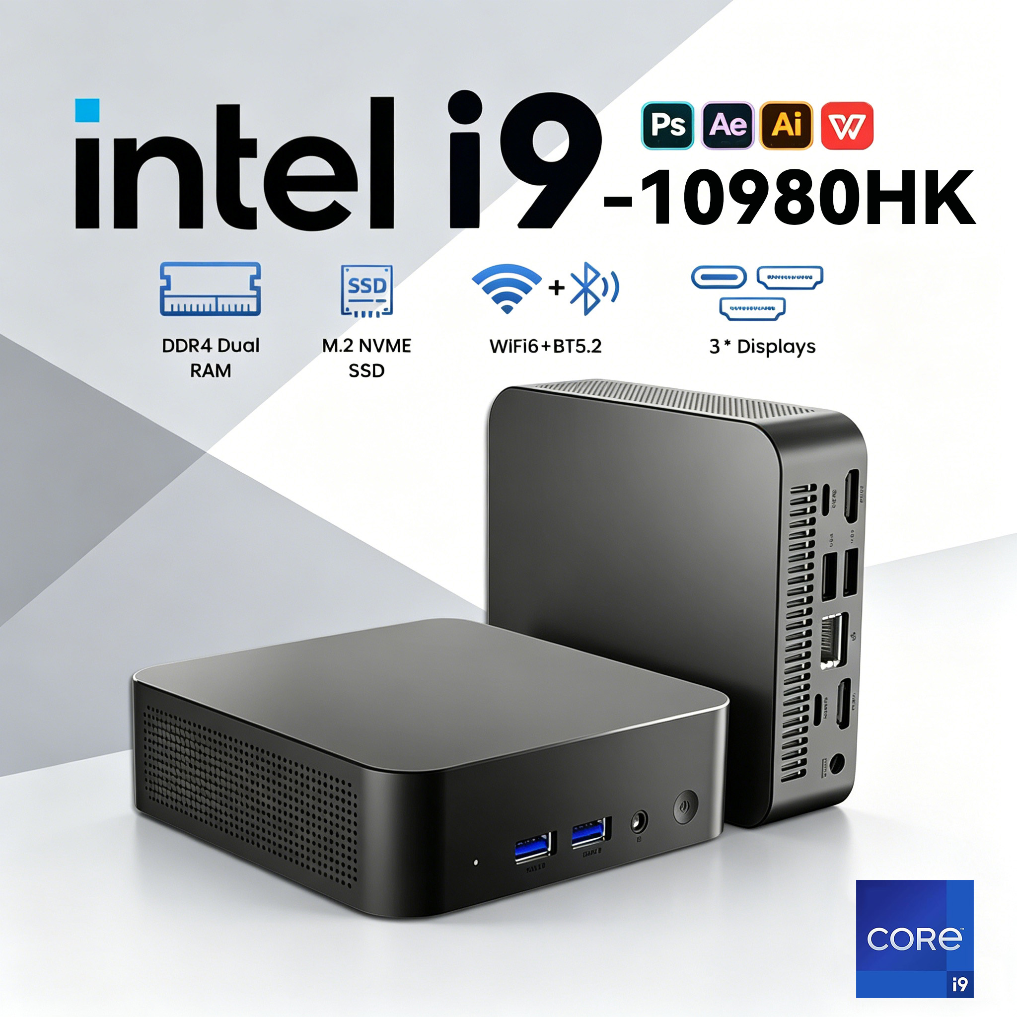 Pc Gaming I9 - Core i9 10980HK Mini PC Windows