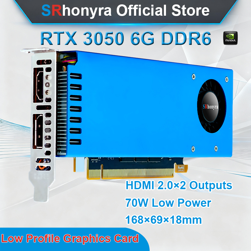 Pc Gaming Itx - SRhonyra Geforce RTX 3050 6GB Low