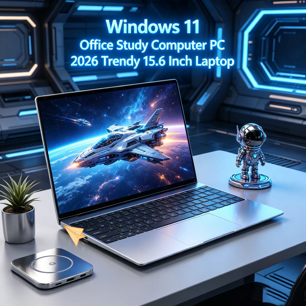 Pc Gaming Laptop - Stylish 15.6 Inch Ultra Slim Gaming