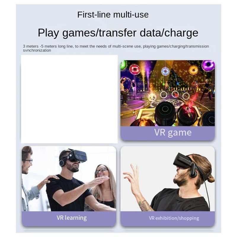 【A17Z】16Ftlink Cable For Oculu - مراجعة Vr Headset Pc وسعره