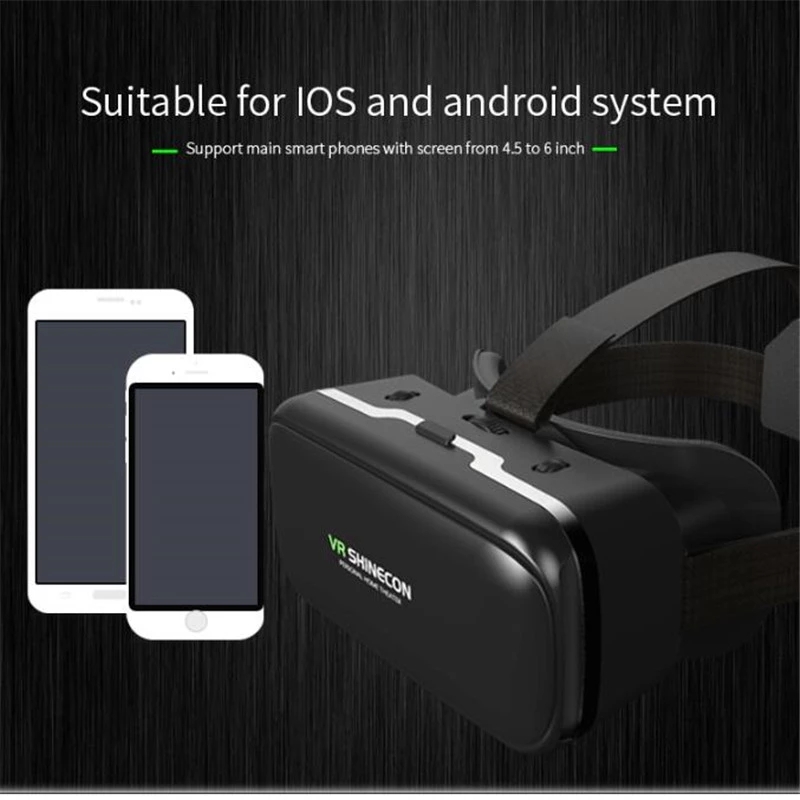 Shinecon VR Glasses 3D Virtual - مراجعة Vr Headset Pc وسعره