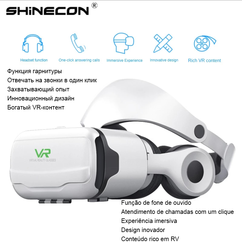 VR Glasses Virtual Reality 3D  - مراجعة Vr Headset Pc وسعره