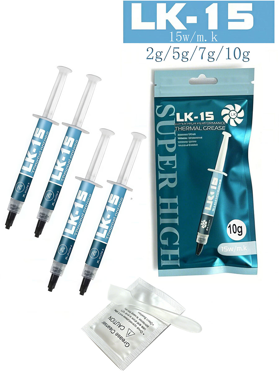 LK-15 15W/mk Conductive Therma - مراجعة Thermal Paste وسعره
