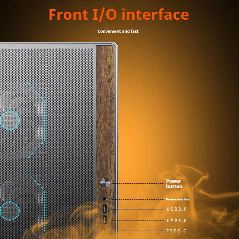 HESTART Star Track X Glass Sid - مراجعة Pc Gaming Itx وسعره