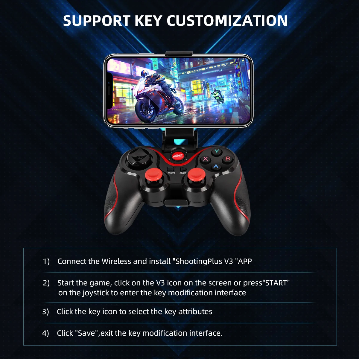 GAMINJA Wireless Bluetooth Gam - مراجعة Pc Gaming Xbox Controller وسعره
