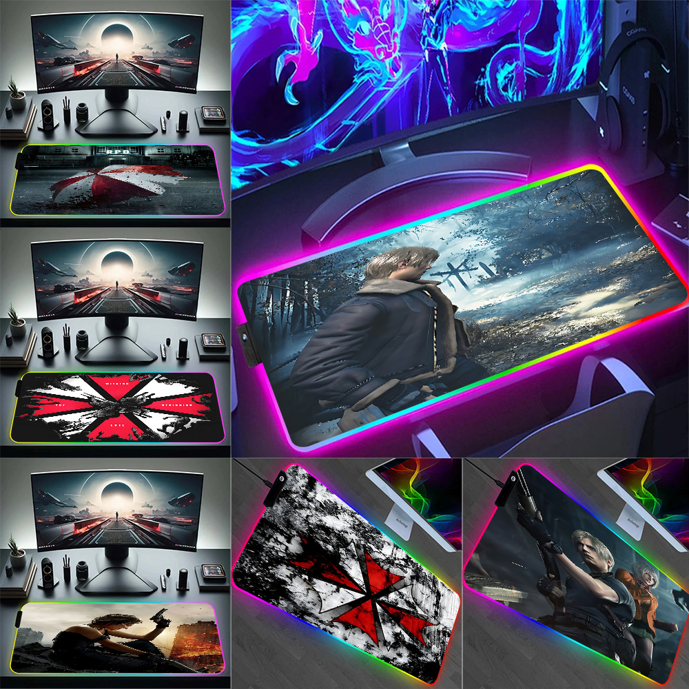 Residents Evil Umbrellas RGB P - مراجعة Pc Gaming Umbrella وسعره