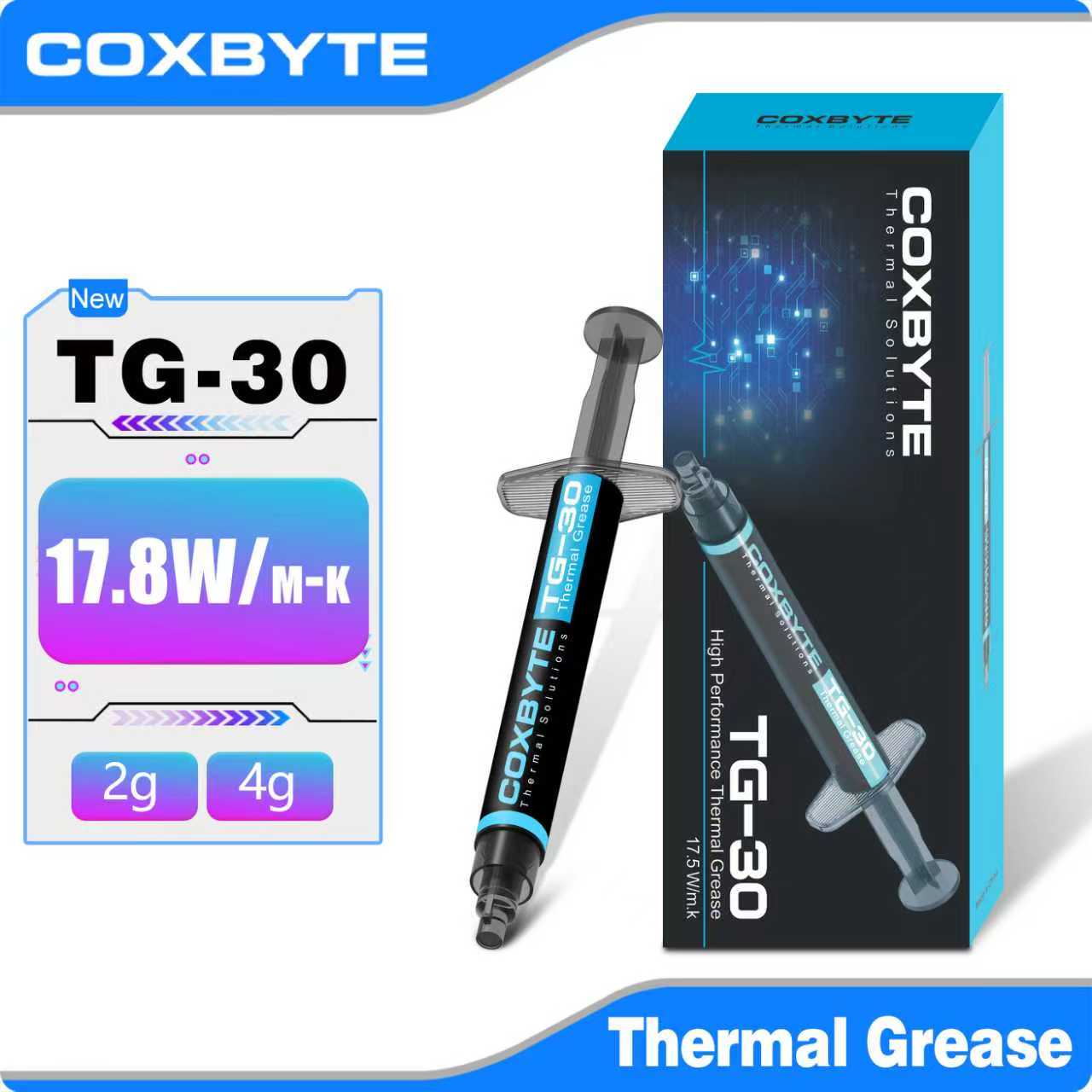 Coxbyte 17.5W/mk Thermal Paste - مراجعة Thermal Paste وسعره