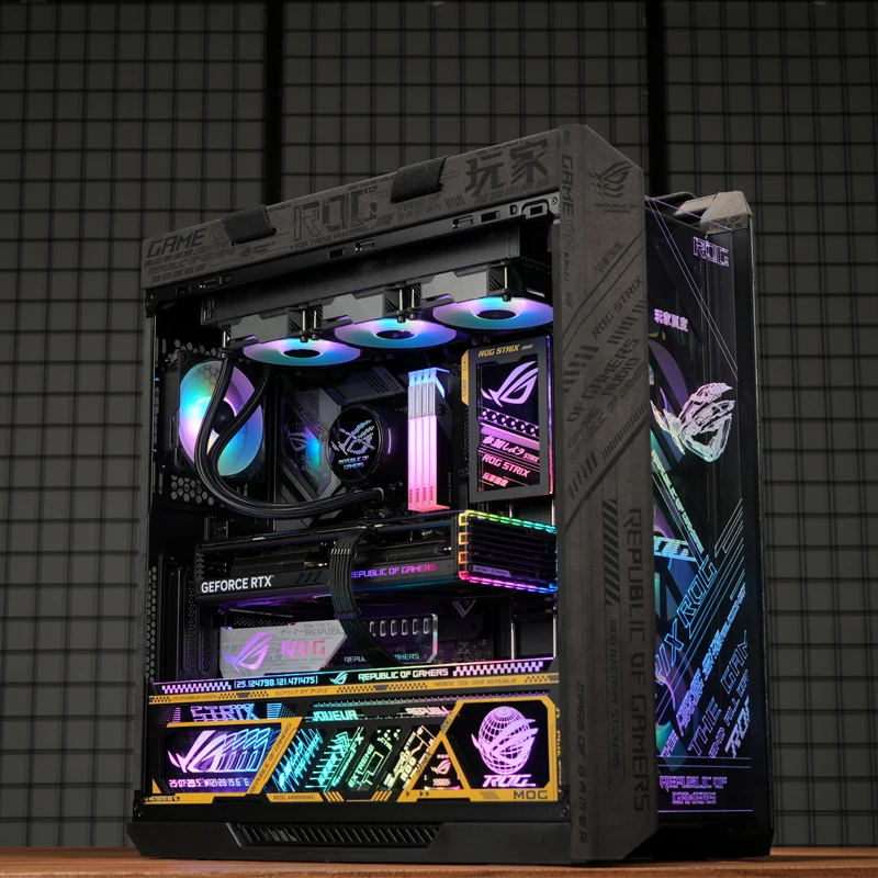 ROG Family Bucket 9800X/9950X3 - مراجعة Pc Gaming Itx وسعره