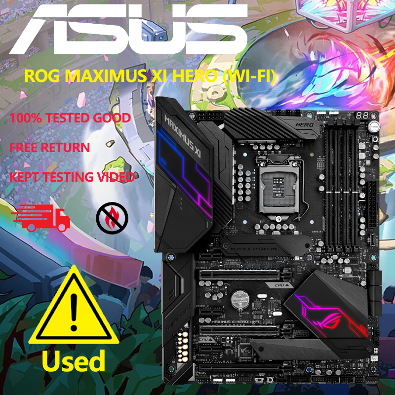 ASUS ROG Maximus XI Hero (Wi-F - مراجعة Pc Gaming I9 وسعره