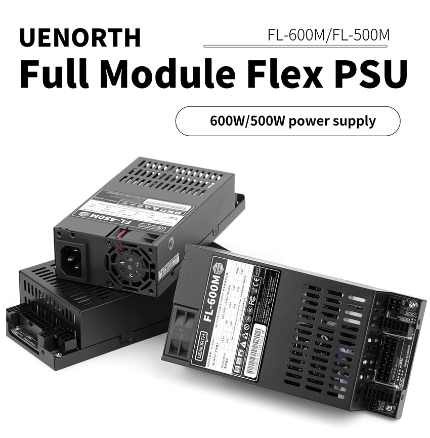 FL-600M/FL-500M Flex-ATX PSU 6 - مراجعة Atx Power Supply وسعره