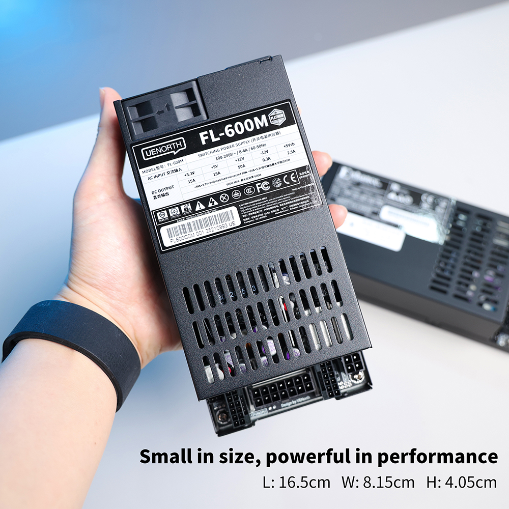 FL-600M/FL-500M Flex-ATX PSU 6 - مراجعة Atx Power Supply وسعره