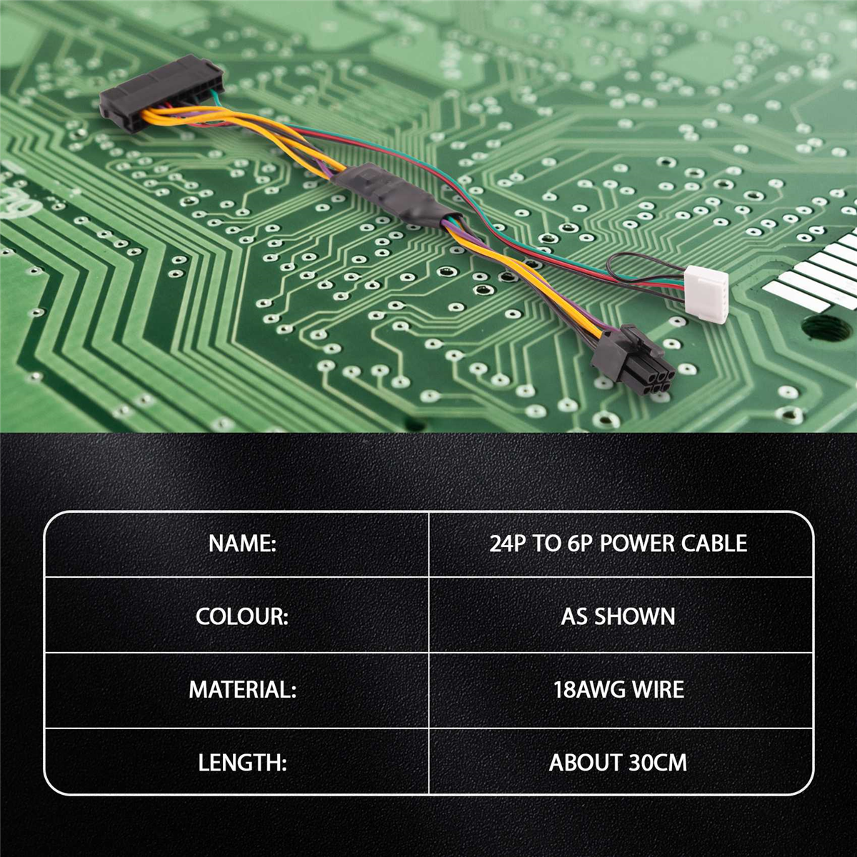 FUFU ATX PSU Power Supply Cabl - مراجعة Atx Power Supply وسعره