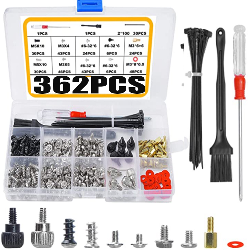 ELECTRAPICK 362pcs Computer Sc - مراجعة Pc Case Fan وسعره
