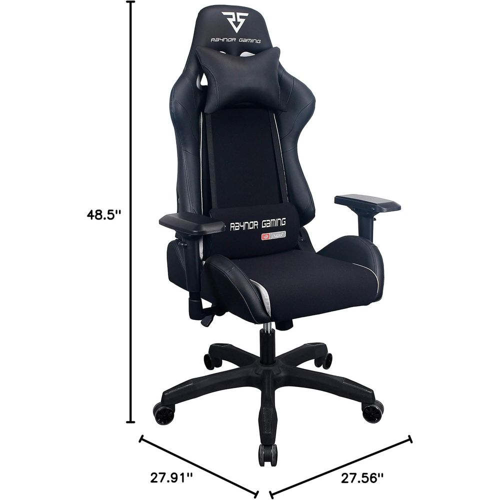 Ergonomic High-Back Racing-Sty - مراجعة Gaming Chair Lumbar Pillow وسعره