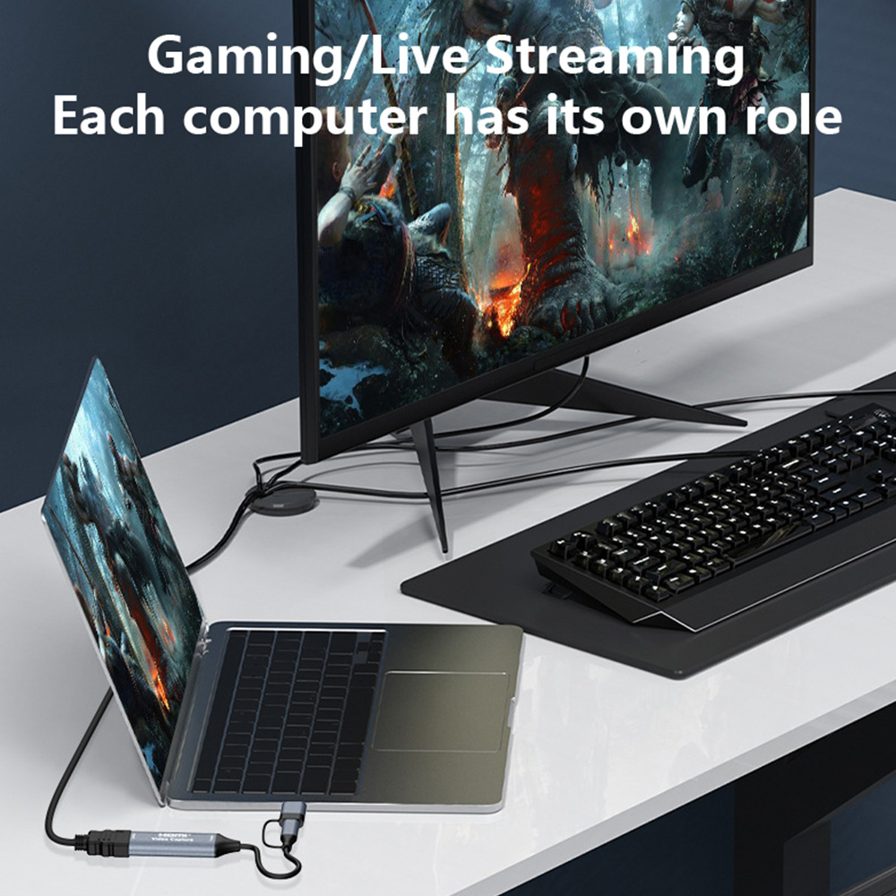 4K 2 in 1 USB 2.0 Video Captur - مراجعة Pc Gaming Game وسعره