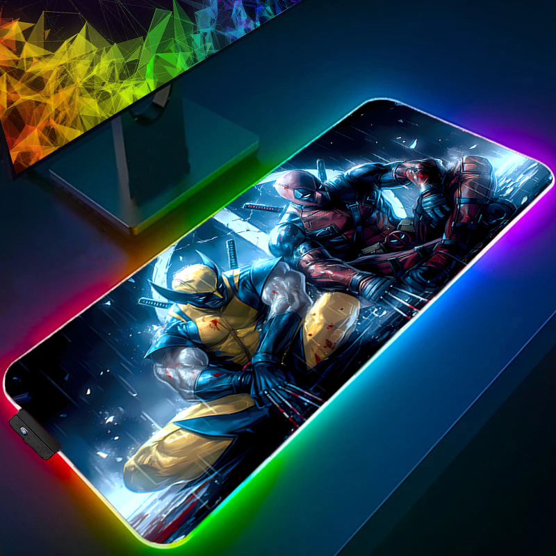 LED Mouse Pad Gaming Backlight - مراجعة Pc Gaming Keyboards وسعره