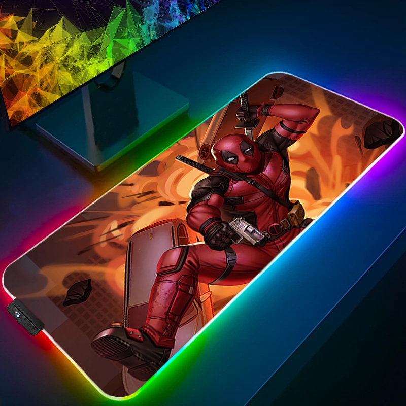 LED Mouse Pad Gaming Backlight - مراجعة Pc Gaming Keyboards وسعره