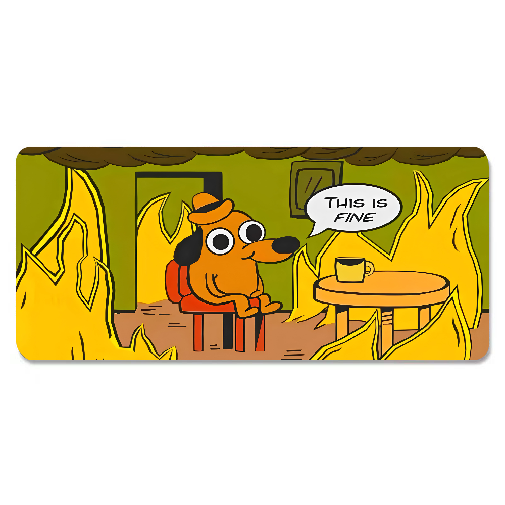 This Is Fine Dog Dachshund Mou - مراجعة Pc Gaming Handheld وسعره