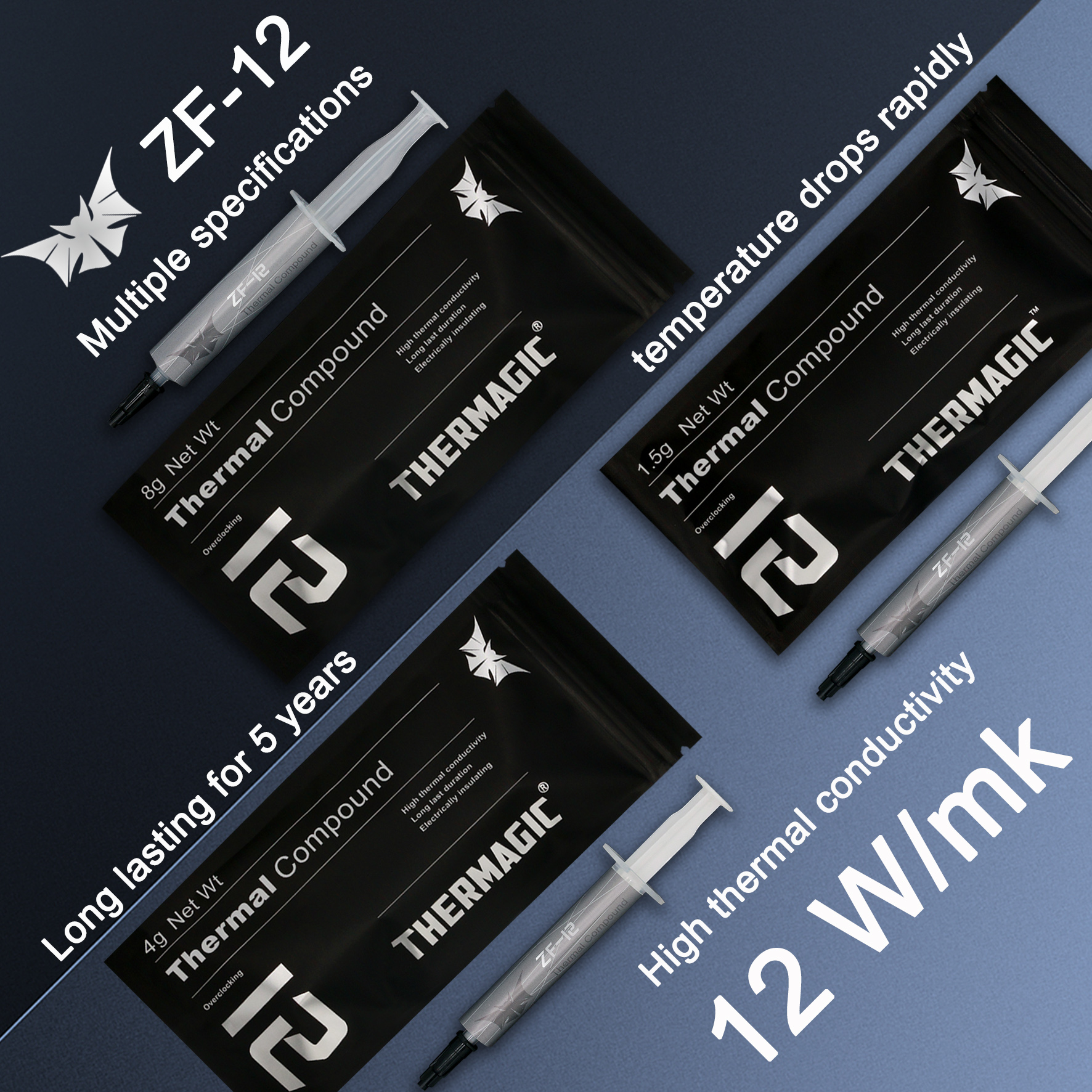 ZF-12 Thermal Paste 12W Therma - مراجعة Thermal Paste وسعره