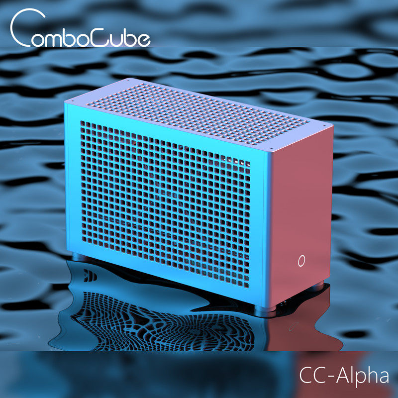 Mini ITX PC Case 8.5L CNC Alum - مراجعة Pc Gaming Itx وسعره