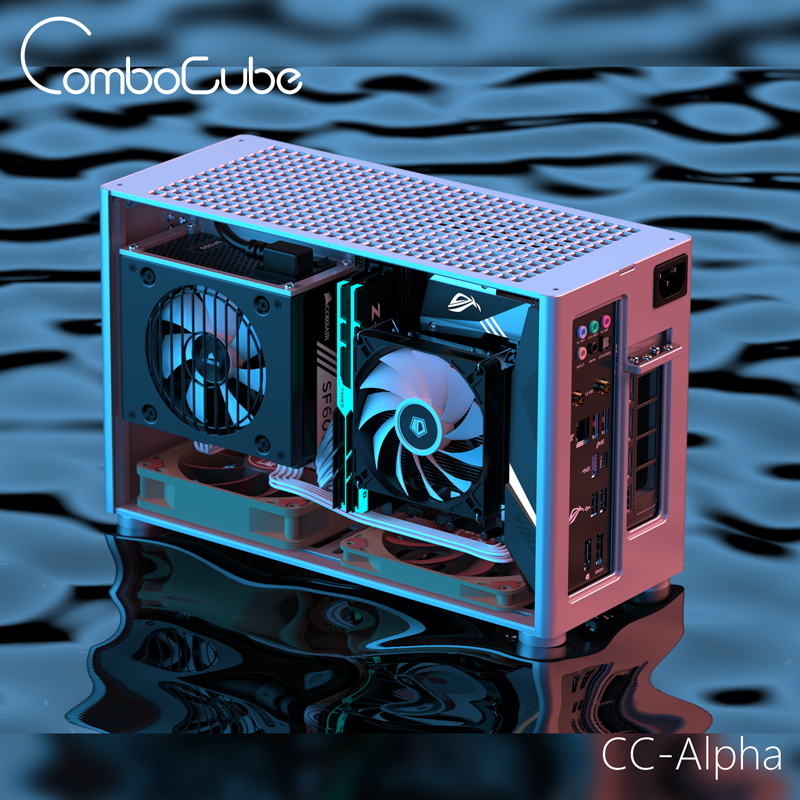 Mini ITX PC Case 8.5L CNC Alum - مراجعة Pc Gaming Itx وسعره