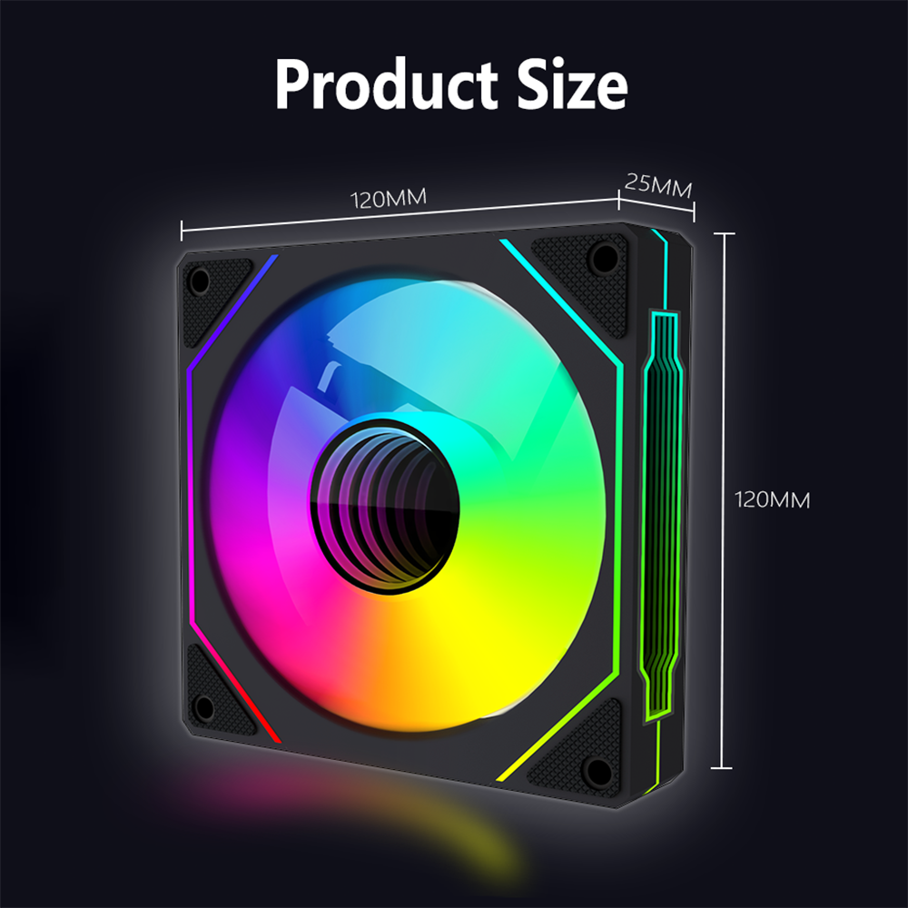 PRISM 4 PRO Computer Case Fan  - مراجعة Pc Case Fan وسعره