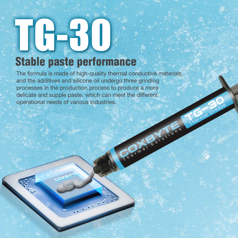 Coxbyte Thermal Grease TG-30 S - مراجعة Thermal Paste وسعره
