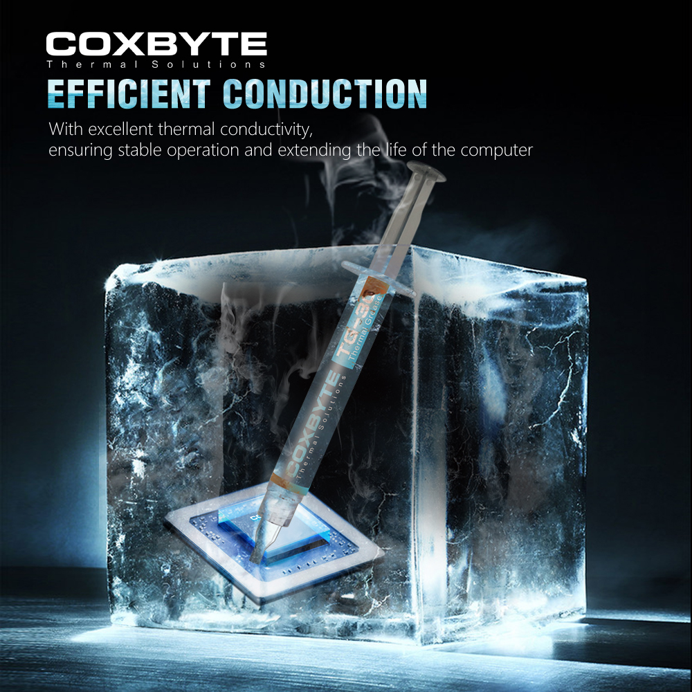 Coxbyte Thermal Grease TG-30 S - مراجعة Thermal Paste وسعره
