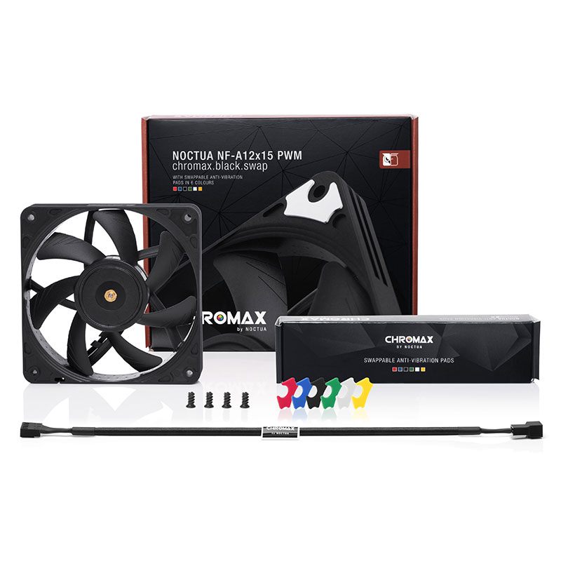 Noctua NF-A12x15 PWM Chromax.b - مراجعة Pc Case Fan وسعره
