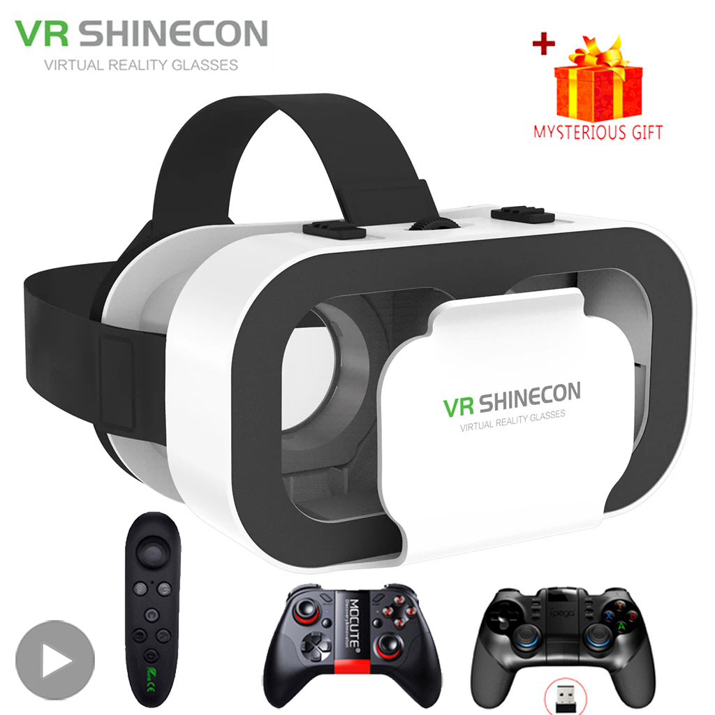 Shinecon 3D VR Glasses Virtual - مراجعة Vr Headset Pc وسعره