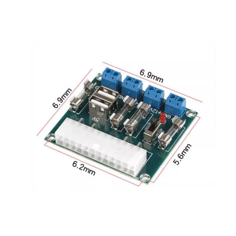 1Pc Power Adapter Supply Test  - مراجعة Atx Power Supply وسعره