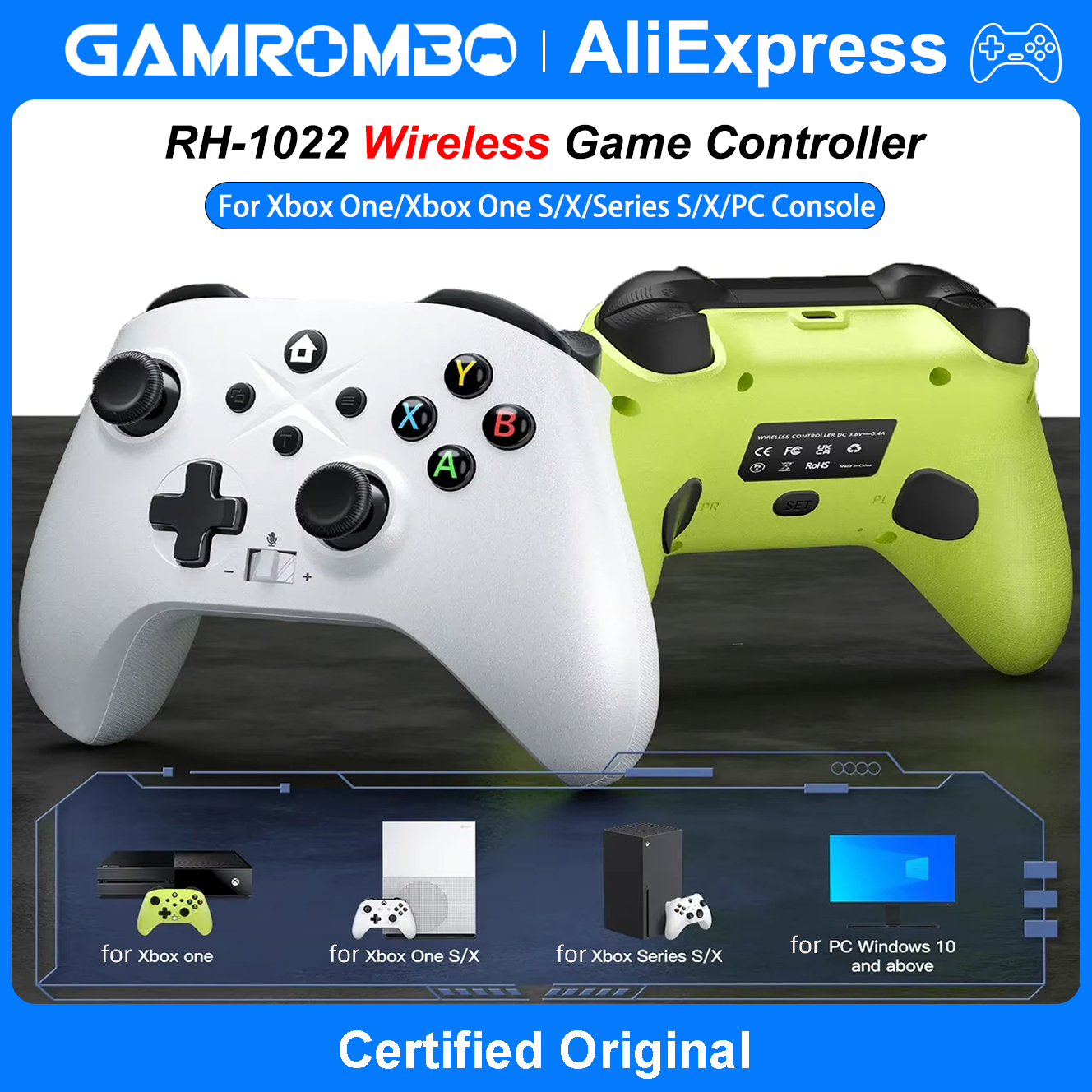 GAMROMBO Game Controller for X - مراجعة Pc Gaming Xbox Controller وسعره