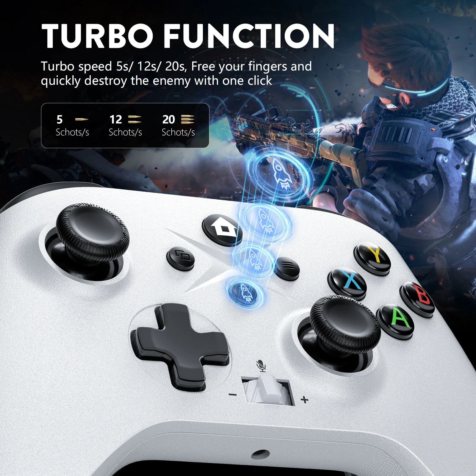 GAMROMBO Game Controller for X - مراجعة Pc Gaming Xbox Controller وسعره