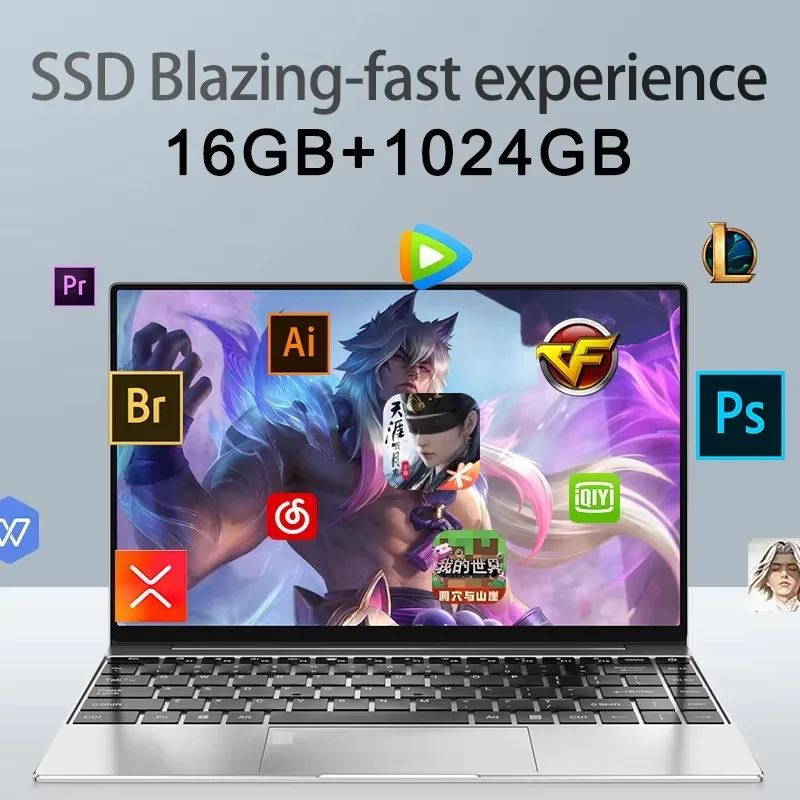 New Ultra Slim Laptop 15.6 16G - مراجعة Pc Gaming Laptop وسعره