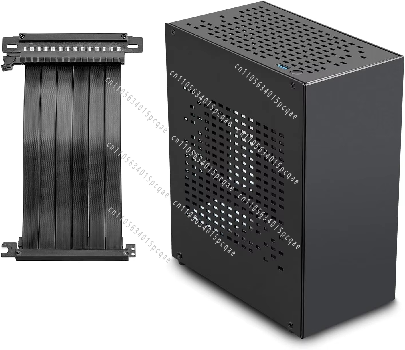 A07 MINI ITX PC Case, Alloy Mi - مراجعة Pc Gaming Itx وسعره