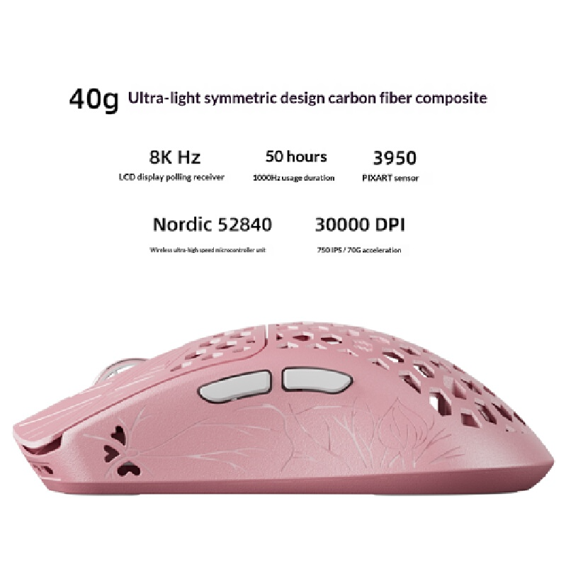 Vancer Akitsu Pink Carbon Fibe - مراجعة Pc Gaming Valorant وسعره