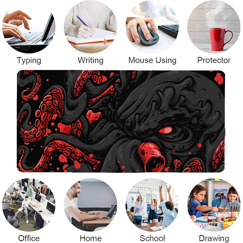 Octopus Monster Mousepad Large - مراجعة Pc Gaming Handheld وسعره