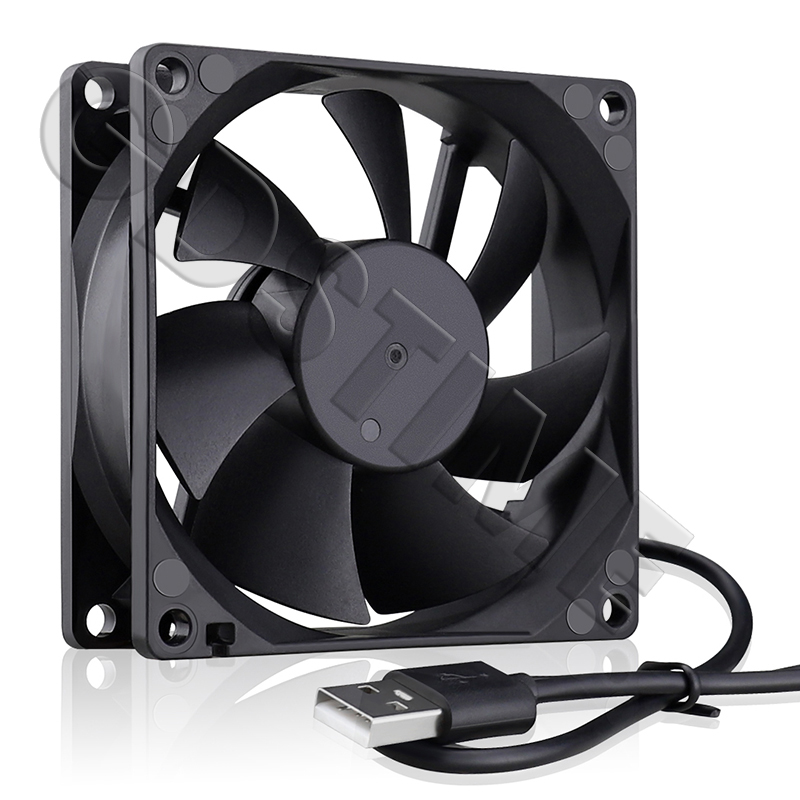 Gdstime DC 5V 12V 24V Fan 80mm - مراجعة Pc Case Fan وسعره