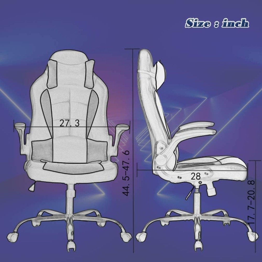 Gaming Ergonomic Office Chair  - مراجعة Gaming Chair Lumbar Pillow وسعره
