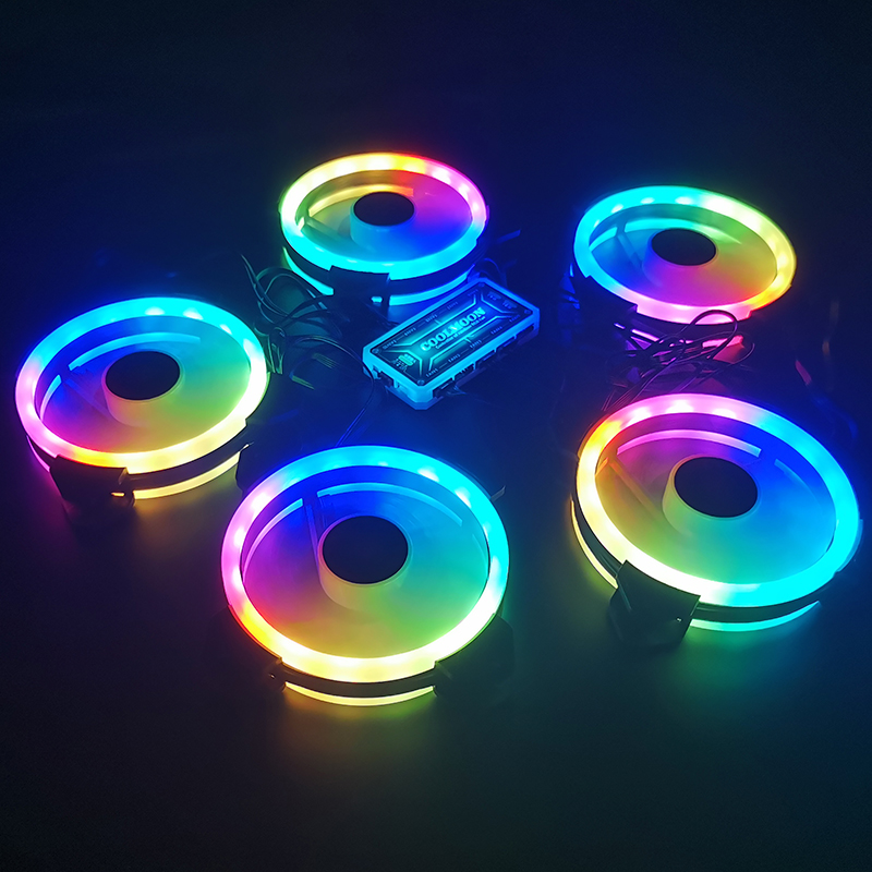 Coolmoon Case Fan PC Cooling R - مراجعة Pc Case Fan وسعره
