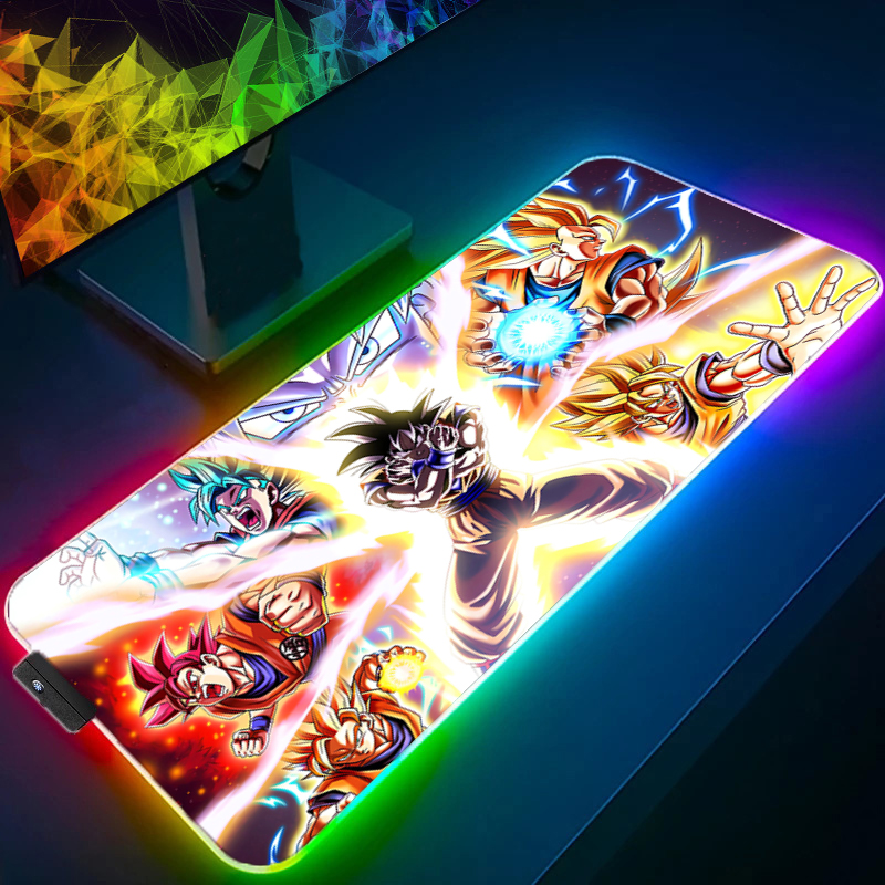 LED Mouse pad Dragon Ball Comp - مراجعة Pc Gaming Game وسعره