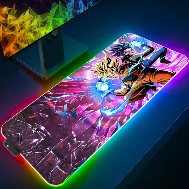LED Mouse pad Dragon Ball Comp - مراجعة Pc Gaming Game وسعره