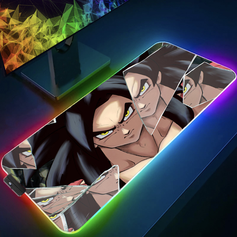 LED Mouse pad Dragon Ball Comp - مراجعة Pc Gaming Game وسعره