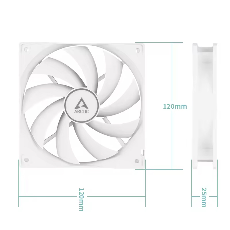 ARCTIC F12 PWM PST 120mm Fan,  - مراجعة Pc Case Fan وسعره