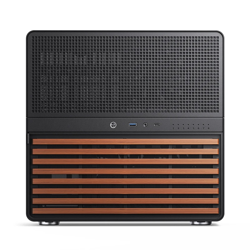 JONSBO N5 Black NAS Case 12 Ha - مراجعة Atx Power Supply وسعره