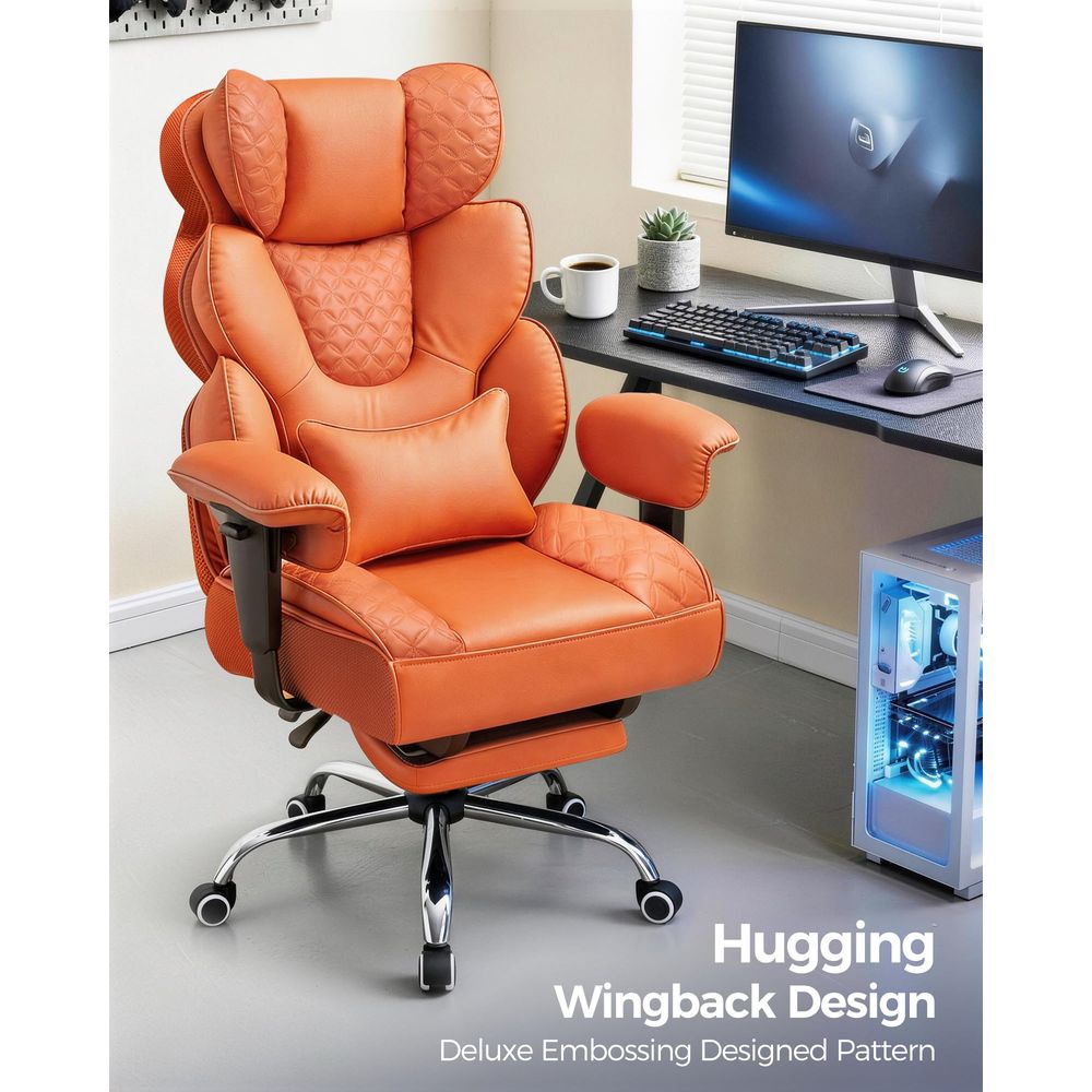 Big and Tall Gaming Chair Ergo - مراجعة Gaming Chair Lumbar Pillow وسعره
