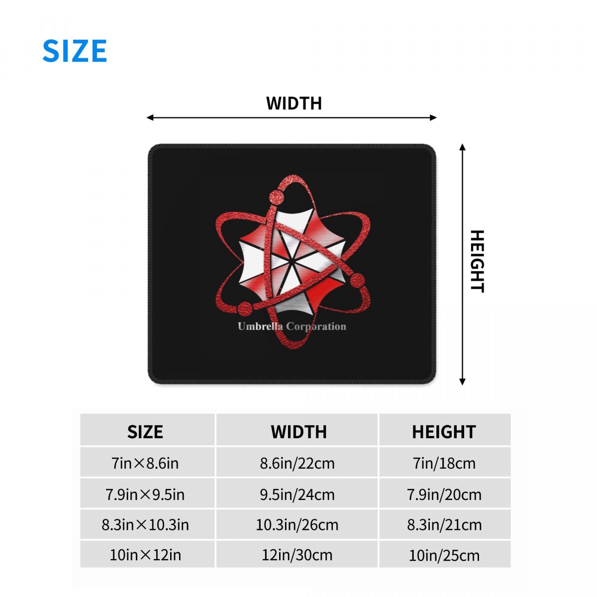 Multi-size Mouse Pad Umbrella  - مراجعة Pc Gaming Umbrella وسعره