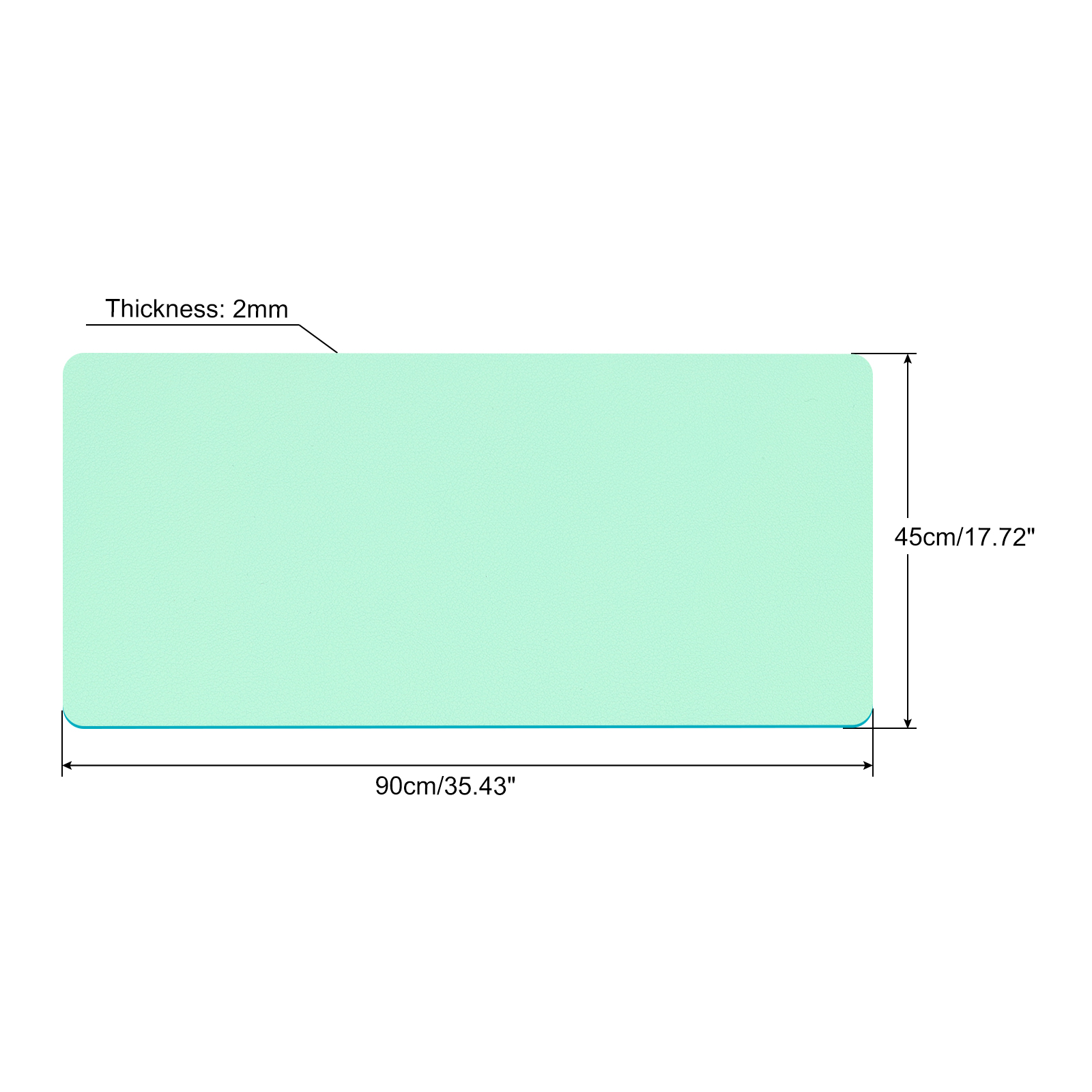Office Desk Mat Protector PU L - مراجعة Pc Gaming Keyboards وسعره