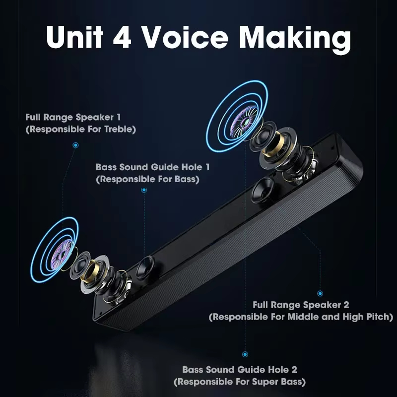 4D Surround Soundbar Bluetooth - مراجعة Pc Gaming Laptop وسعره
