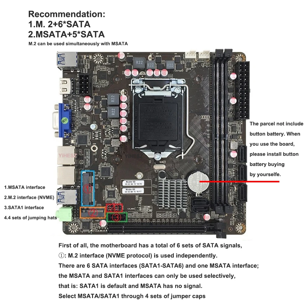 B365 Mini-ITX Motherboard LGA  - مراجعة Pc Gaming Itx وسعره